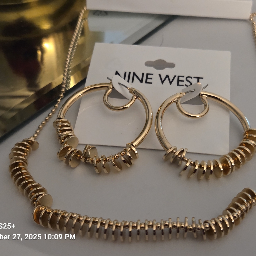 Nine West Gold-Tone Jewelry Set